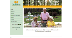 Desktop Screenshot of cecilpines.org